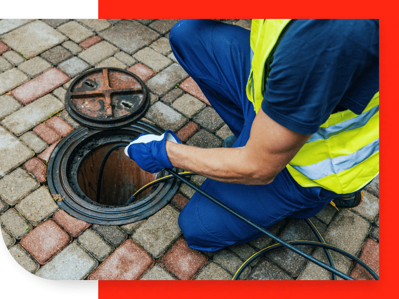 sewer line cleaning